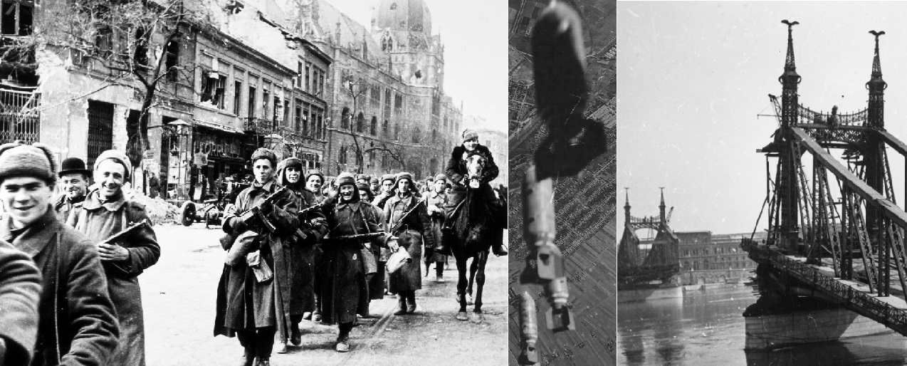 Szovjet katonák, Budapest ostroma 1944-45.